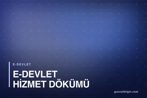 e-Devlet Hizmet Dökümü Nasıl Okunur? Prim Günü, Kazanç ve Eksik Gün