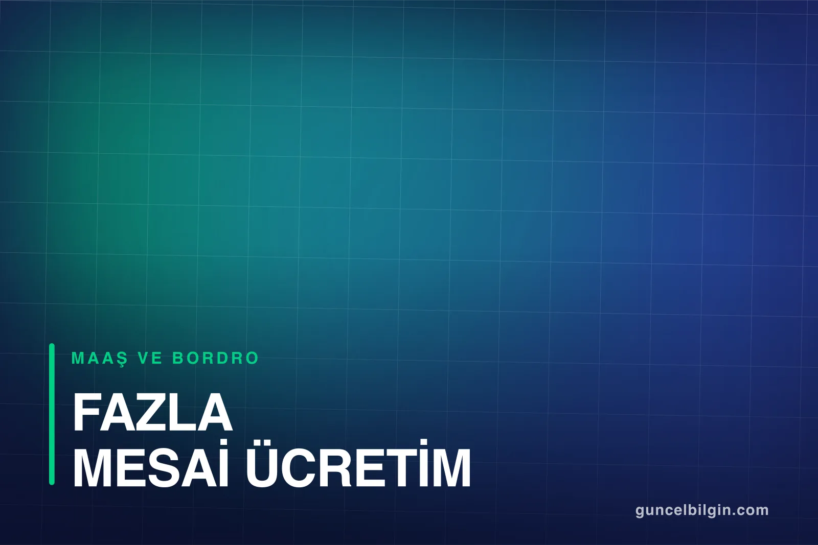 Fazla Mesai Ücretim Ödenmiyor, Ne Yapabilirim?