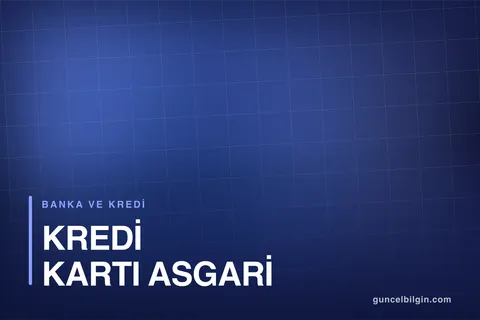 Kredi Kartı Asgari Tutarı Nasıl Hesaplanır?
