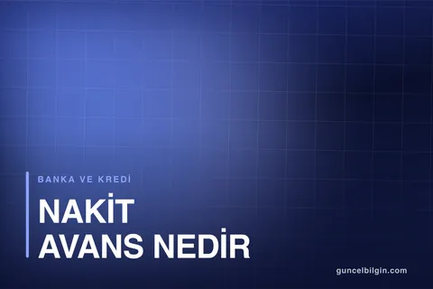 Nakit Avans Nedir, Faizi Nasıl Hesaplanır? Taksitli Ödeme